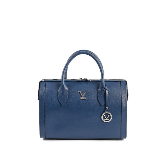 V Italia by VERSACE 19.69 ABBIGLIAMENTO SPORTIVO S.R.L. - V Italia Womens Handbag Blue Jeans V014-S SAFFIANO BLUE JEANS